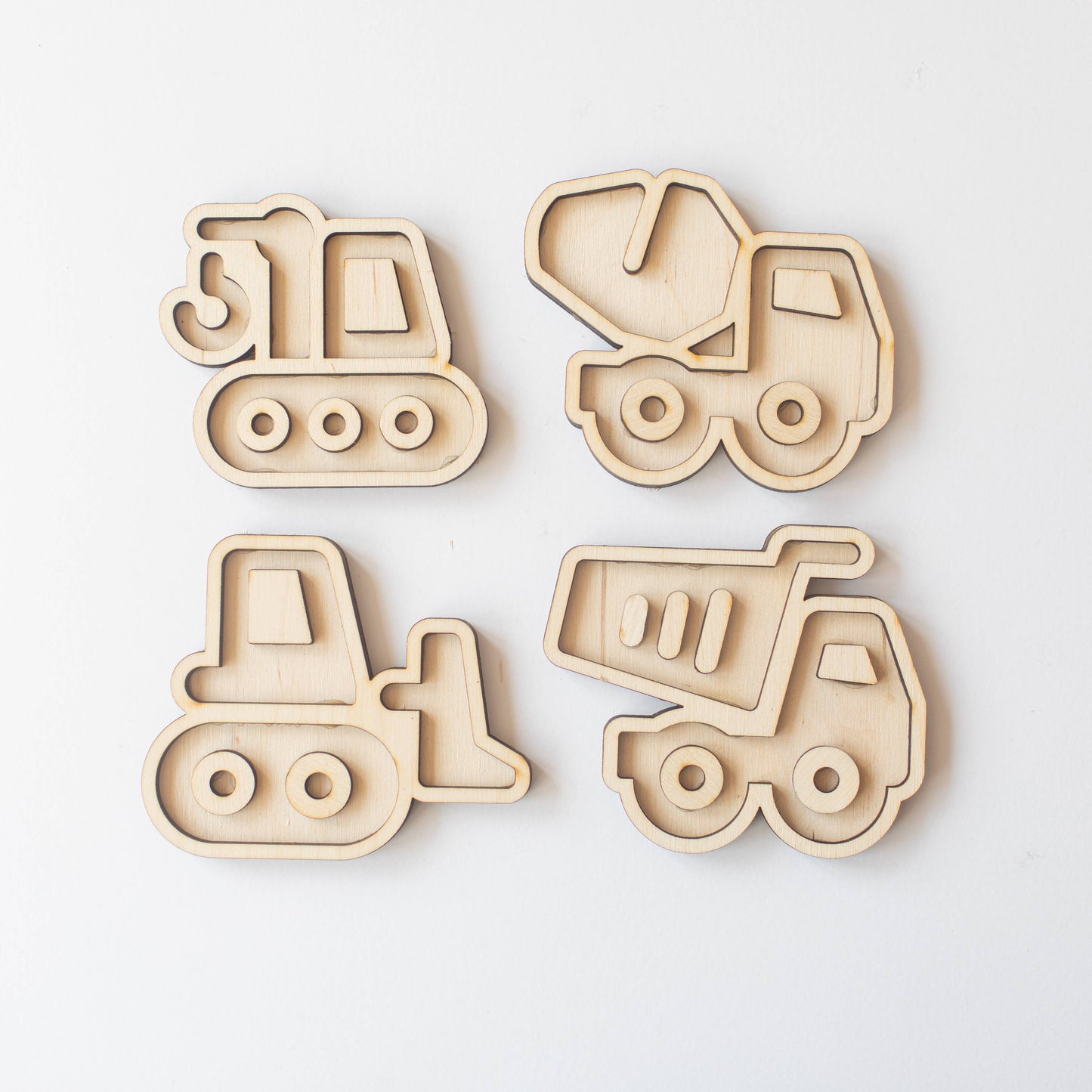 Set mini playset - Veicoli da costruzione