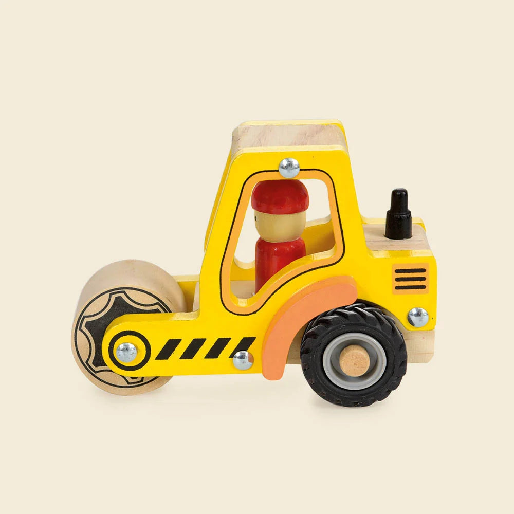 Wooden road roller