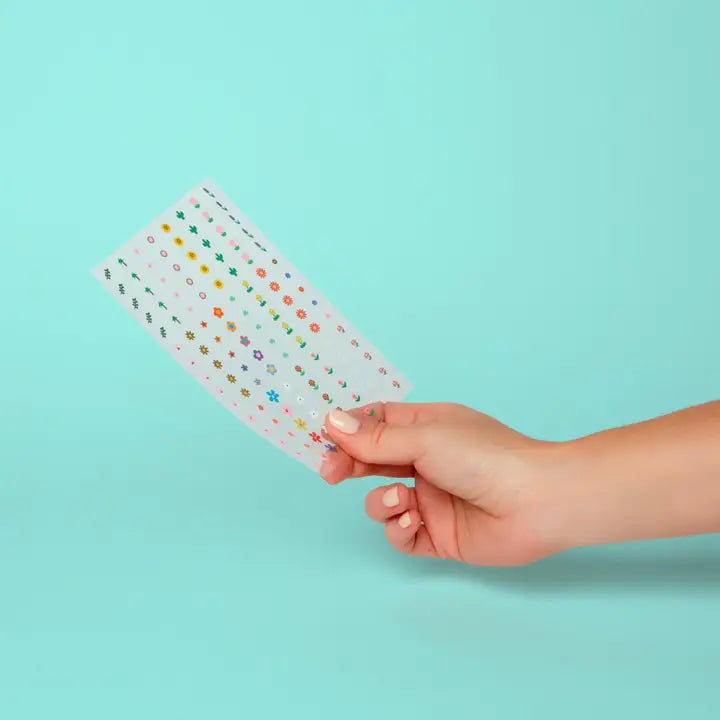 Nail sticker flower