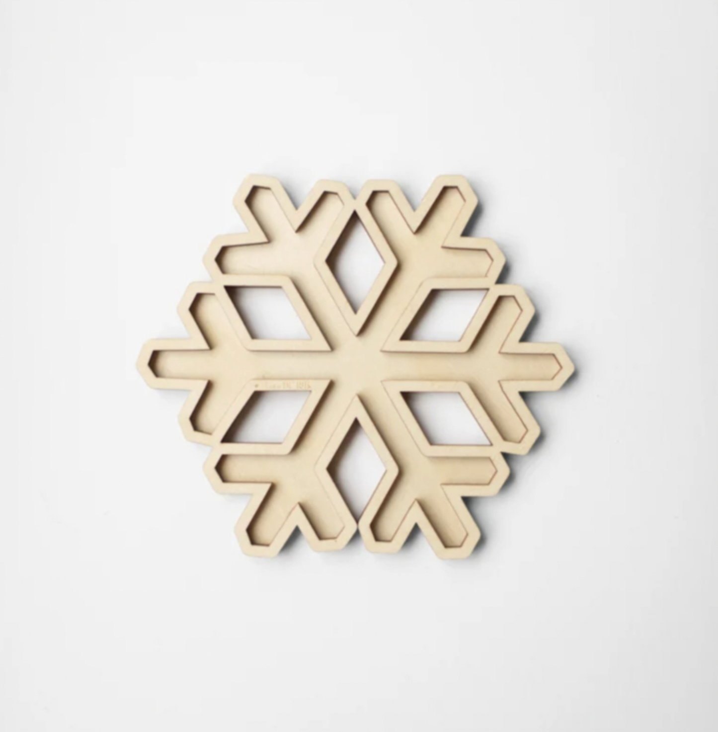 Vassoio da gioco a forma di fiocco di neve