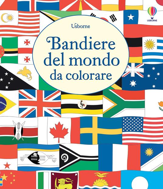 LE BANDIERE DEL MONDO DA COLORARE