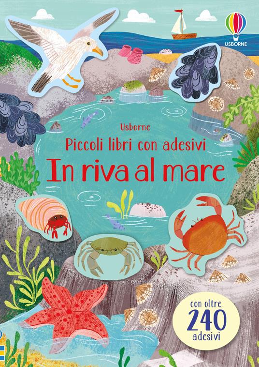 In riva al mare.