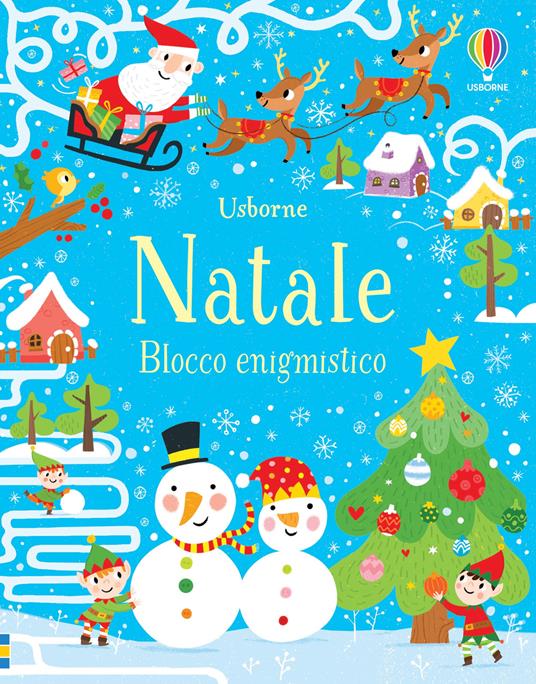 Natale. Blocco enigmistico.