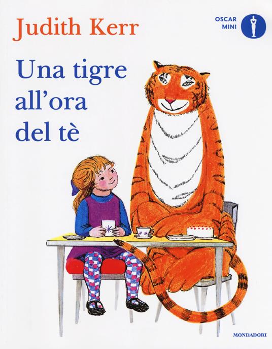 Una tigre all'ora del tè.