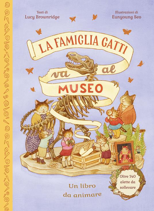 La famiglia Gatti va al museo.