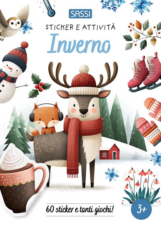 Inverno. Sticker e attività.
