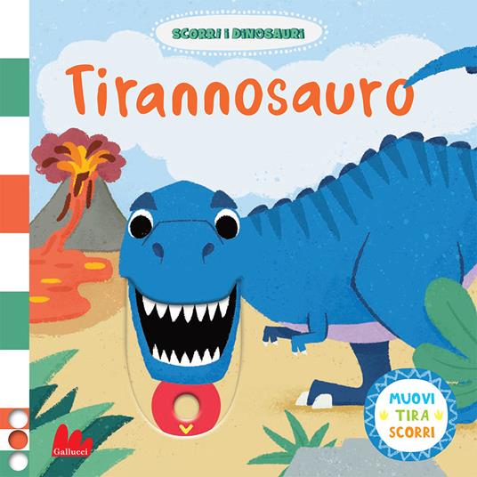 Tirannosauro. Scorri i dinosauri.