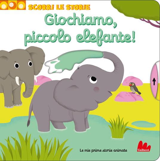 Giochiamo, piccolo elefante! Scorri le storie.