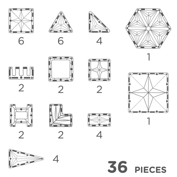 Petite Pack Pastel | 36 Pieces