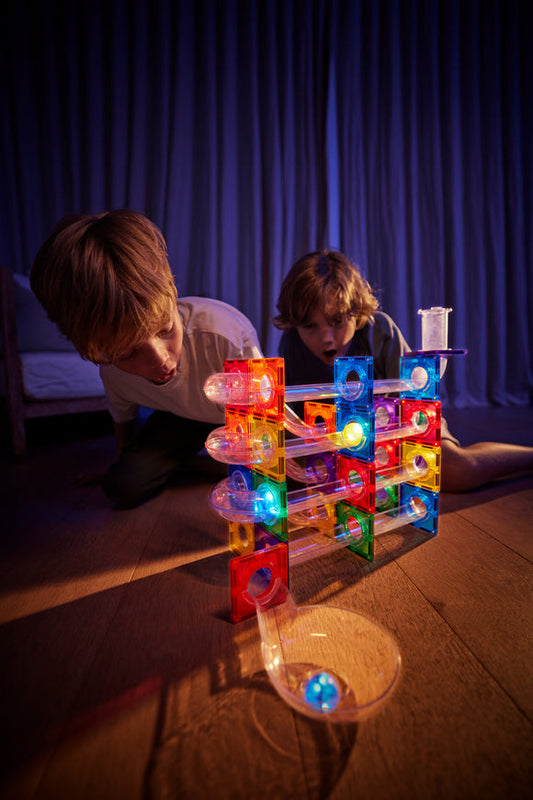 Ball run dazzling lights