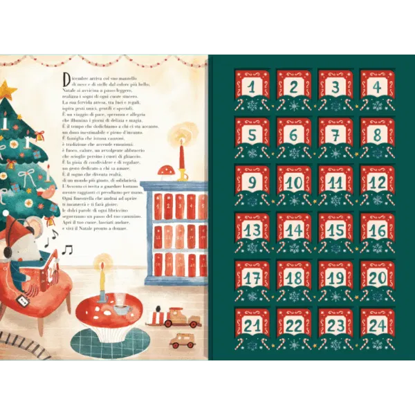 Calendario dell'avvento. 24 libretti per aspettare il Natale.