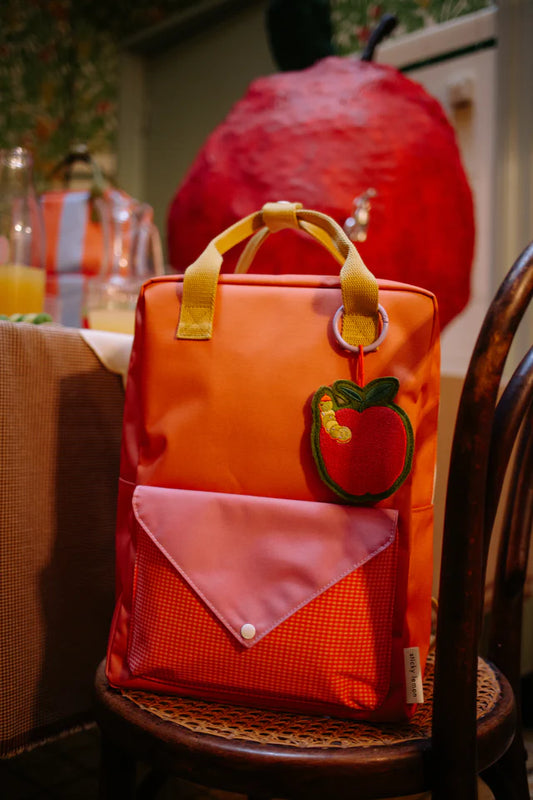 embroidered keychain | lemon tree | apple grub