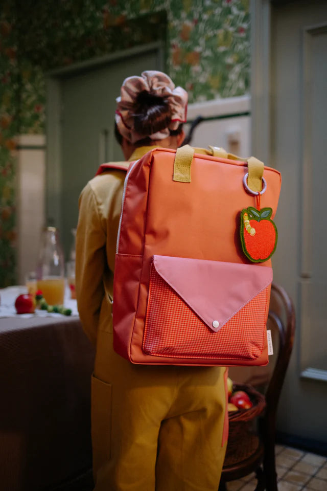 embroidered keychain | lemon tree | apple grub
