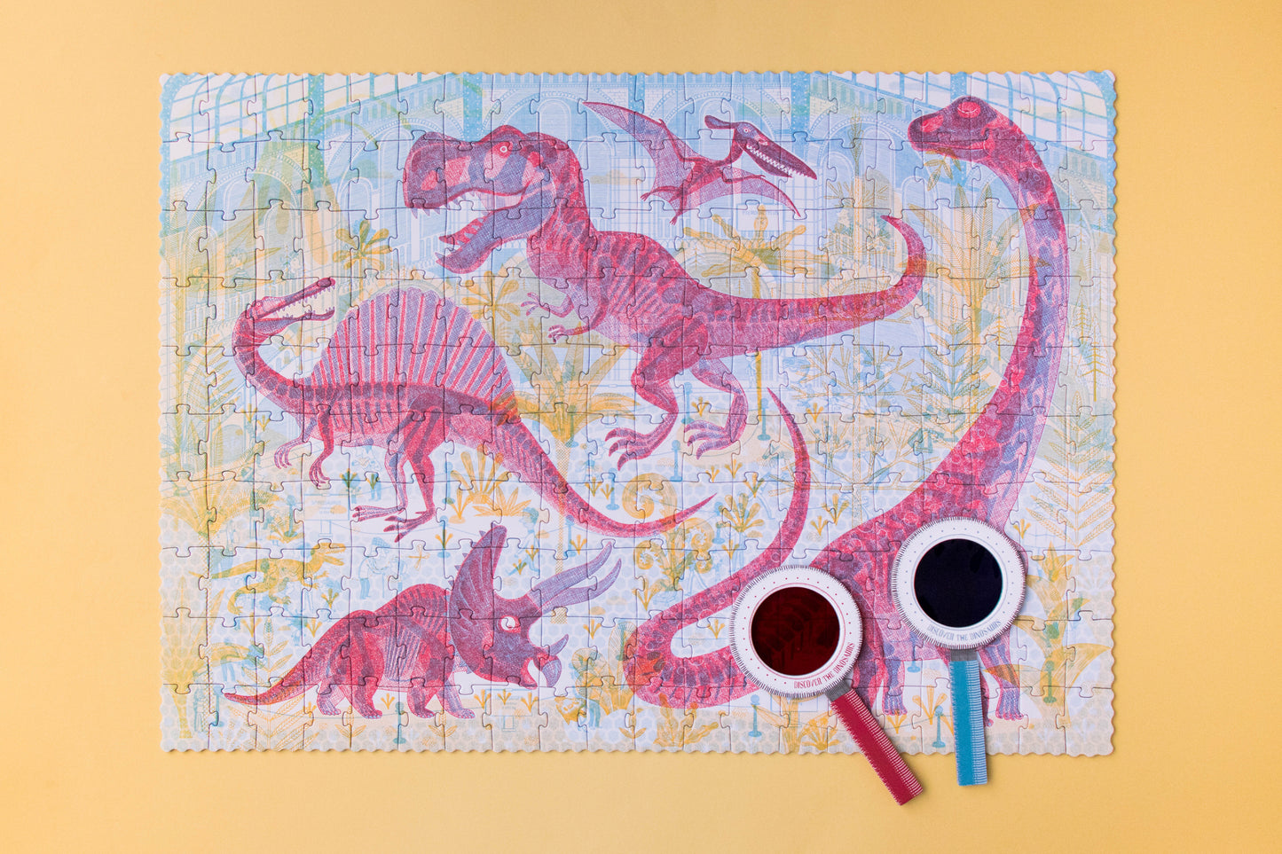 Discover the dinosaurs puzzle