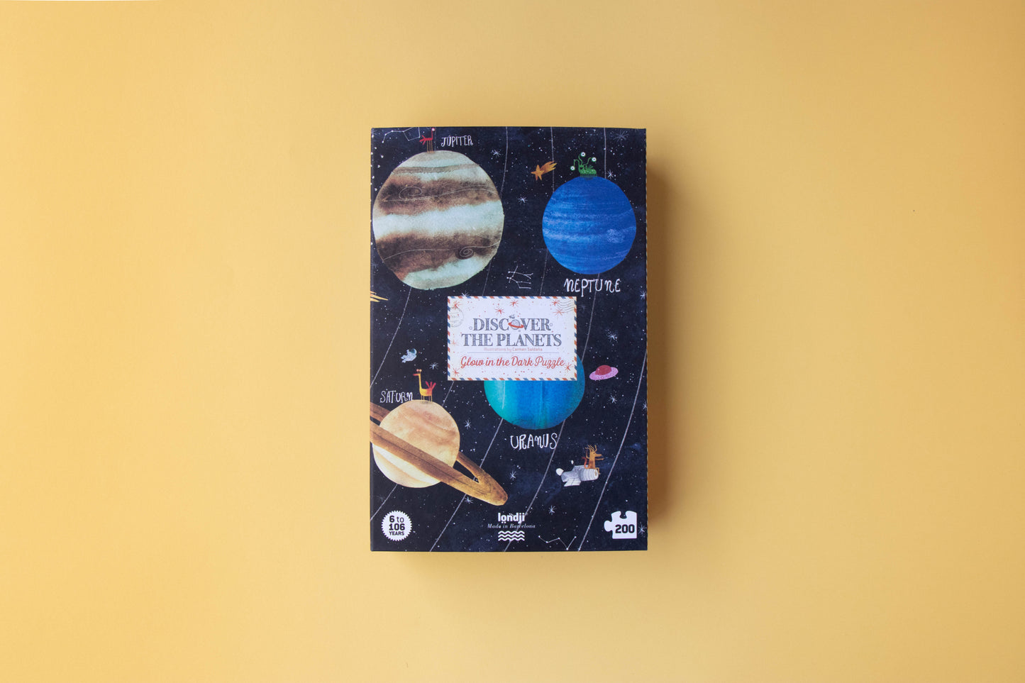 DISCOVER THE PLANETS GLOW IN THE DARK PU