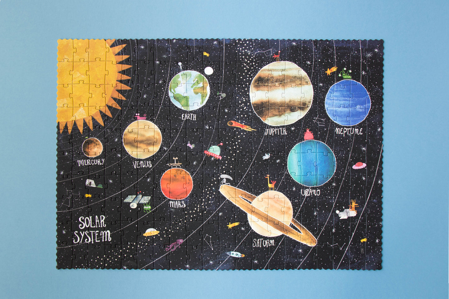 DISCOVER THE PLANETS GLOW IN THE DARK PU