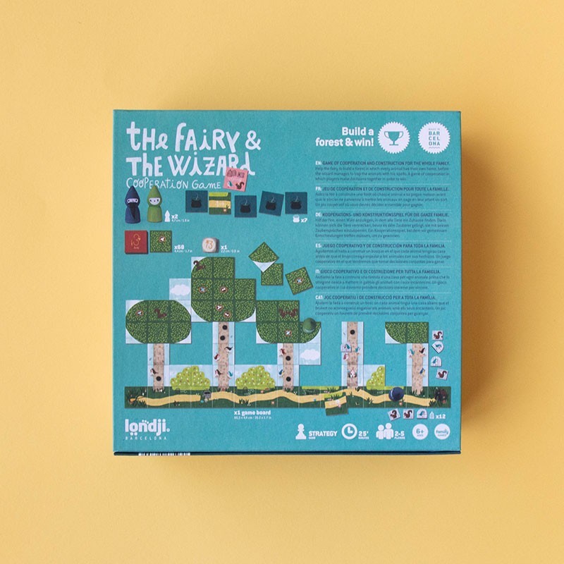 The fairy & the wizard - family game cooperativo