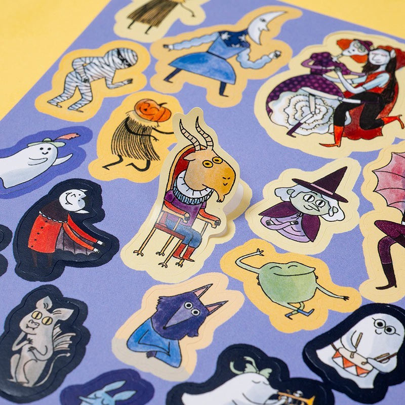 Enchanted World Poster and Stickers