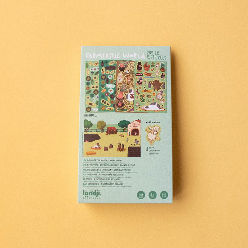 Farmtastic World - Poster & Stickers