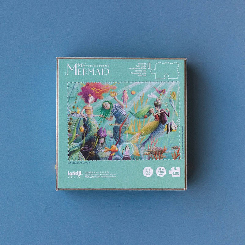 Mermaid - pocket puzzle