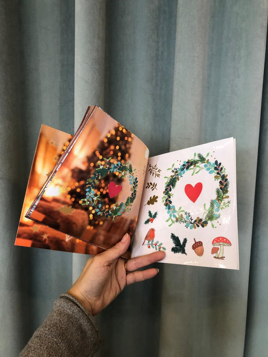 Stickers finestre natalizie