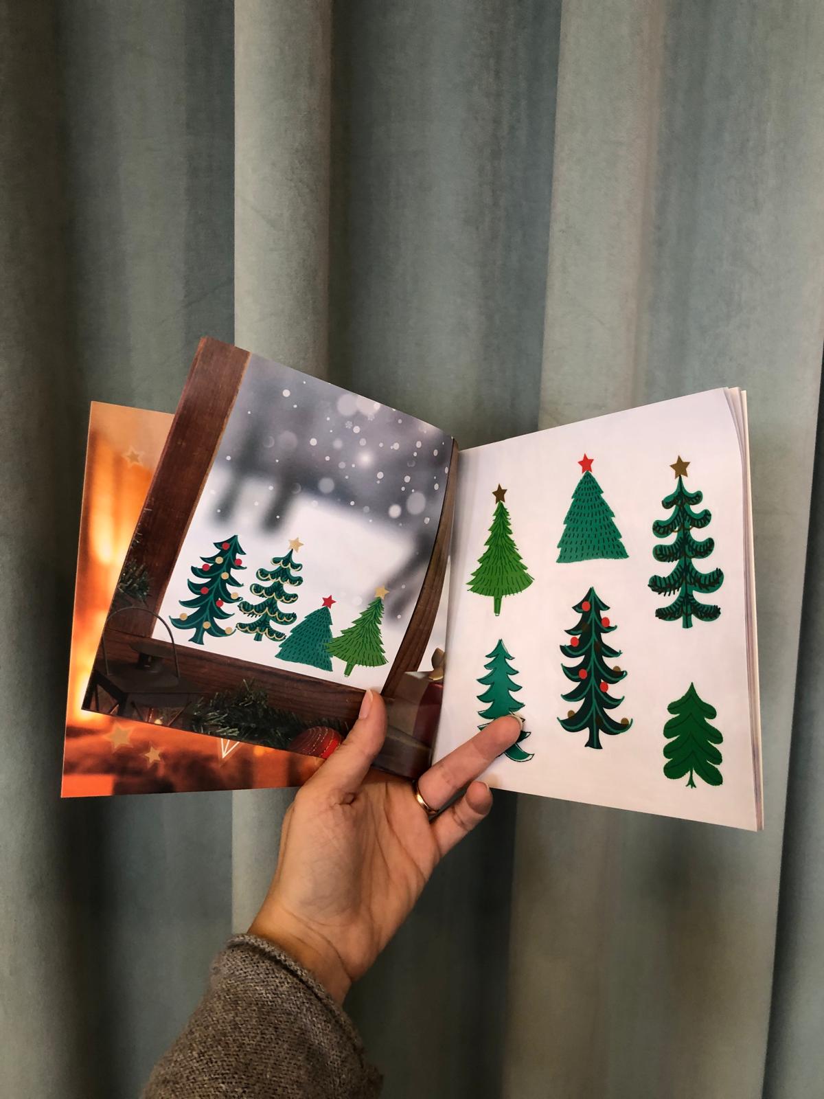 Stickers finestre natalizie