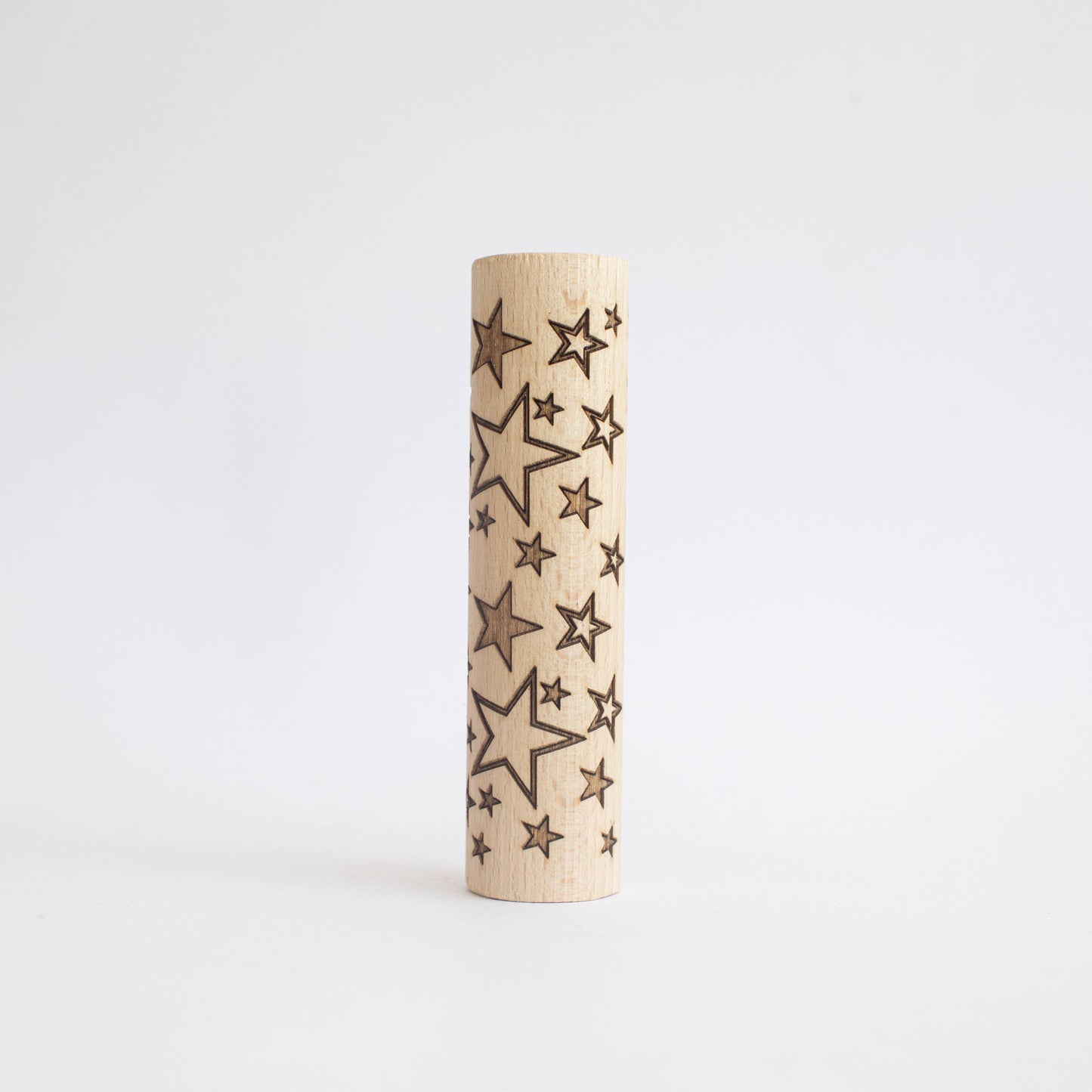 Rullo di legno - Stelle
