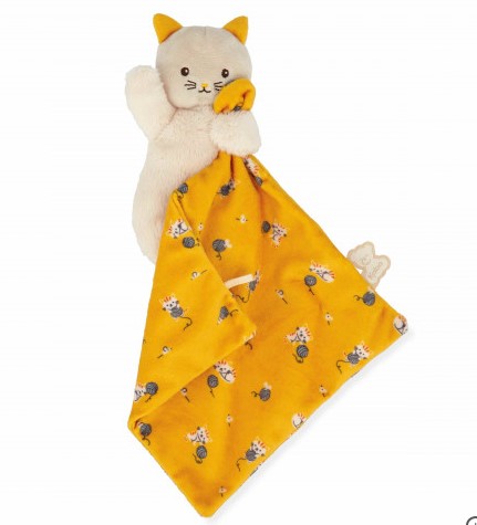 Doudou gatto giallo