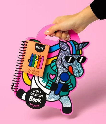 Super coloring book - Lily