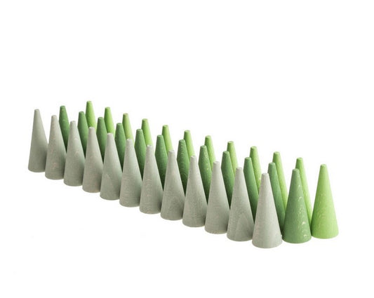 Mandala green cone