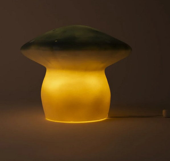 Mushroom medium Lamp natural teal
