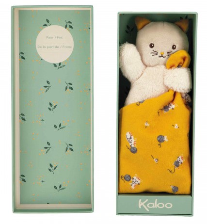 Doudou gatto giallo