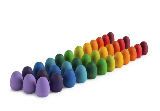 Mandala eggs arcobaleno