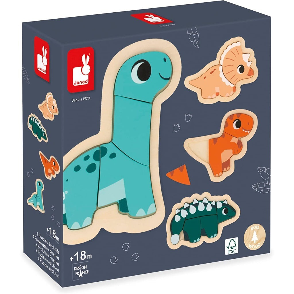 Puzzle evolutivo Dino