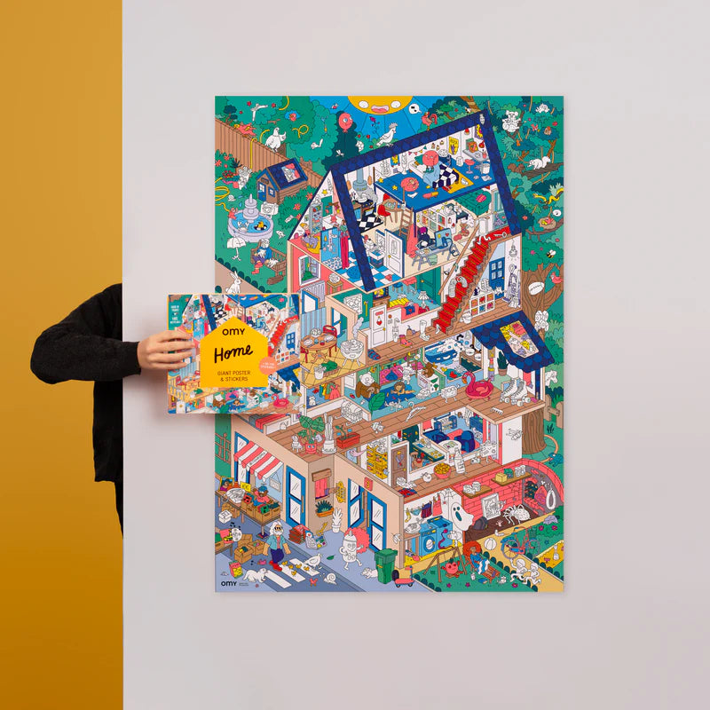 Poster Stickers - Home