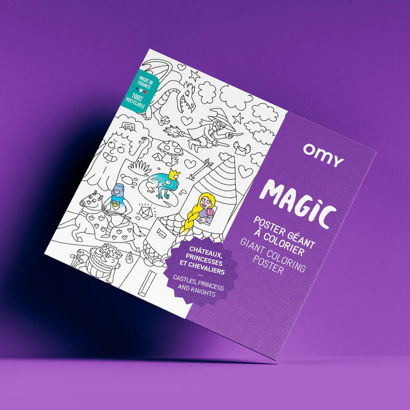 Poster da colorare Magic