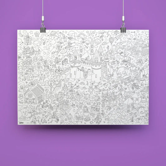 Poster da colorare Magic