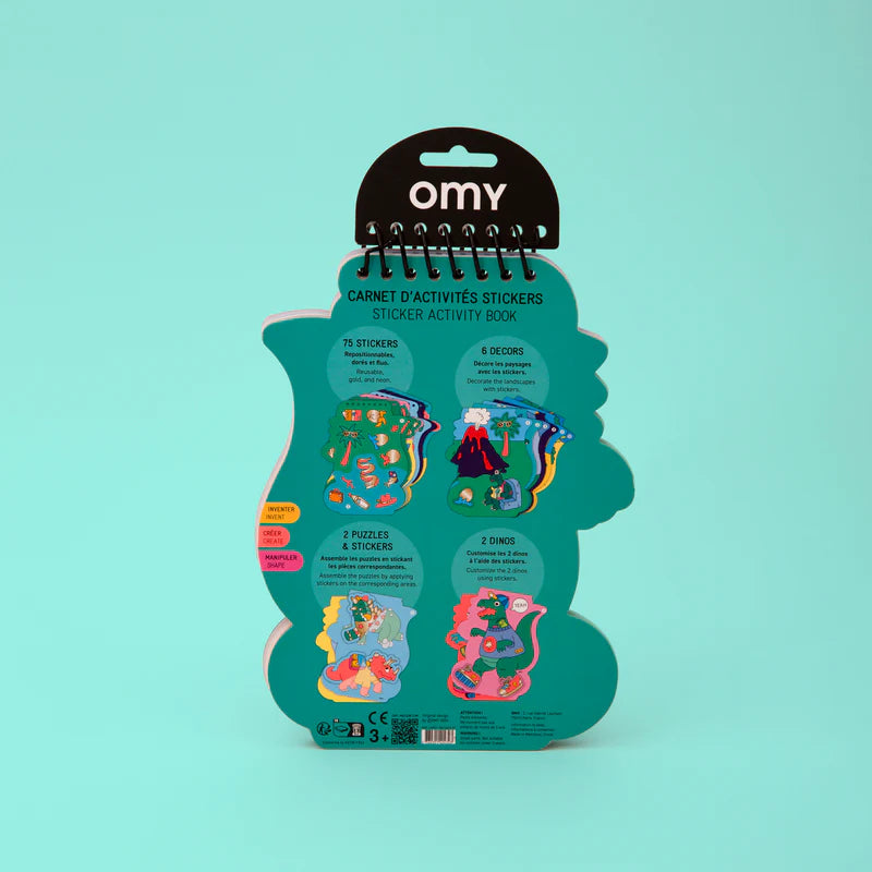 Sticker e attività Dino