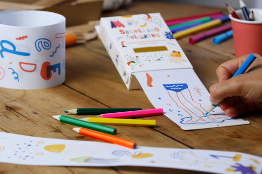 Coloring Scrollino
