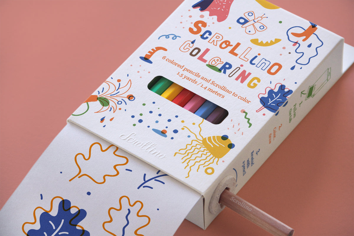 Coloring Scrollino