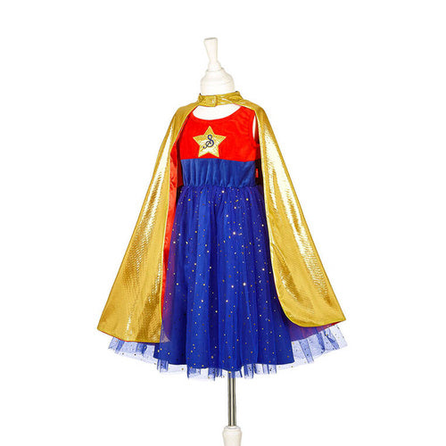 Costume Supereroina con Mantello