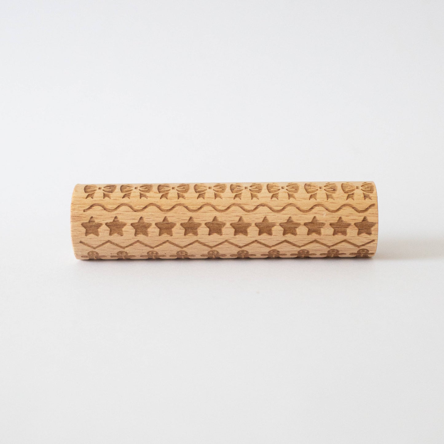 Rullo di legno - Rullo di Natale