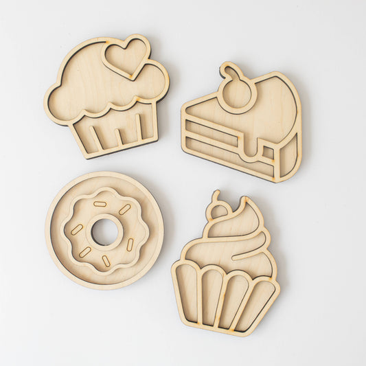 Set mini giochi - Dolci pasticcini