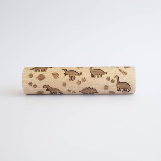 Rullo di legno - Dinosauri