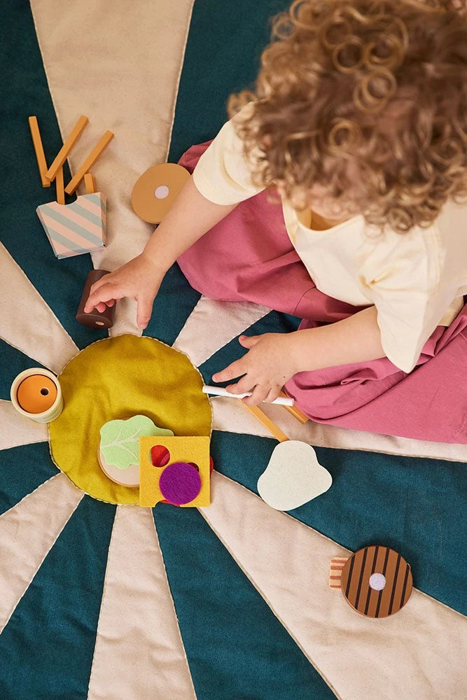 Hamburger menu play set