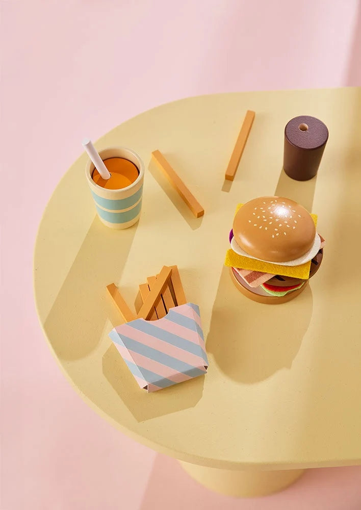 Hamburger menu play set