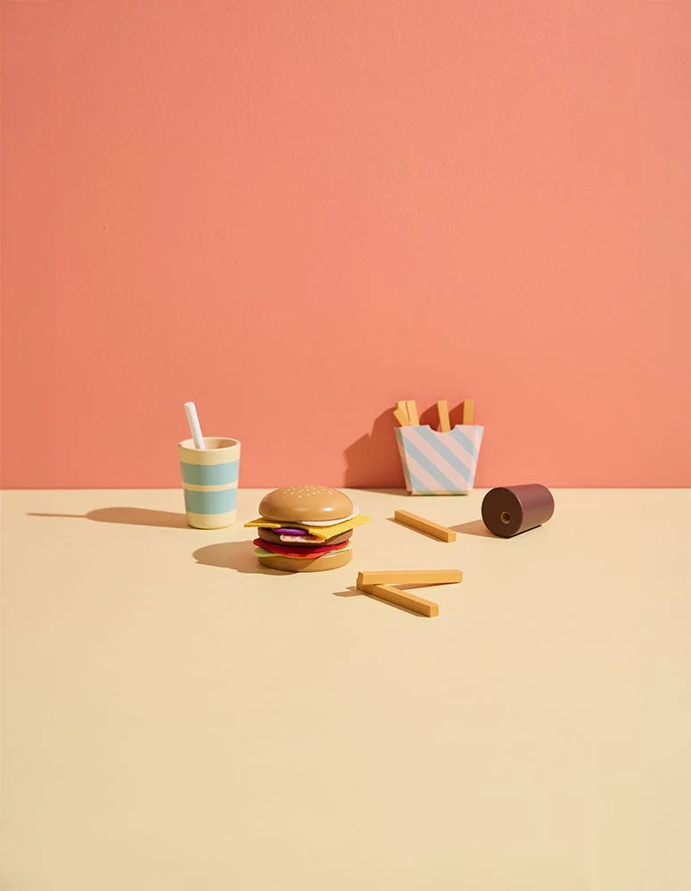 Hamburger menu play set