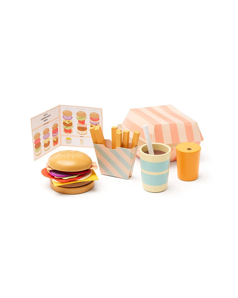 Hamburger menu play set