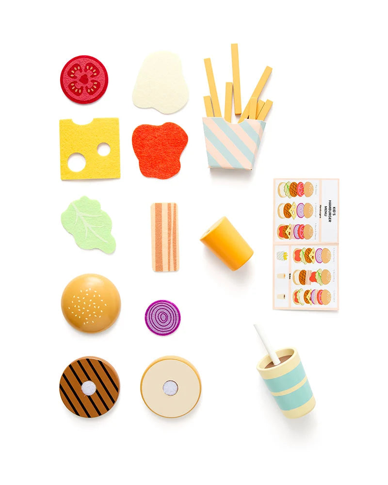 Hamburger menu play set