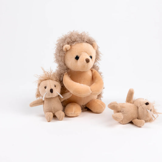 Hedgehog with twins
